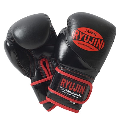本革製WINDYボクシンググローブ 10oz 黒 キックボクシング 本革製WINDY