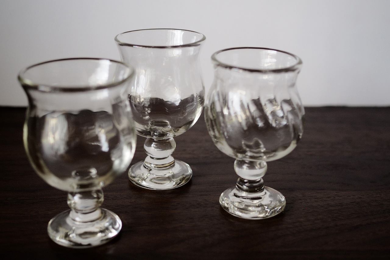 安土忠久 ワイングラス ストア 安土忠久さん ワイングラス2客 吹き