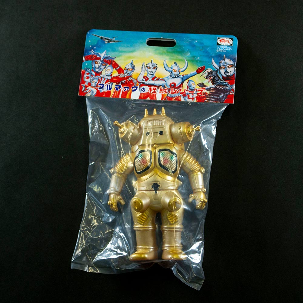 ソフビ】【ブルマァク】リトルキングジョー（ゴールド）/BULLMARK