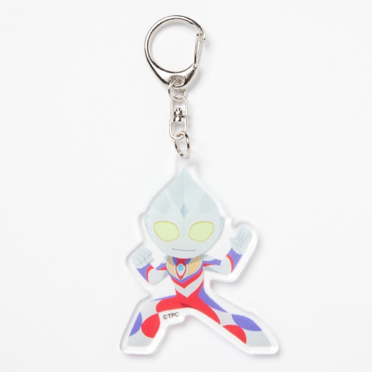 アクリルキーホルダー ウルトラマンティガ GuRiHiru ART｜墓場の画廊