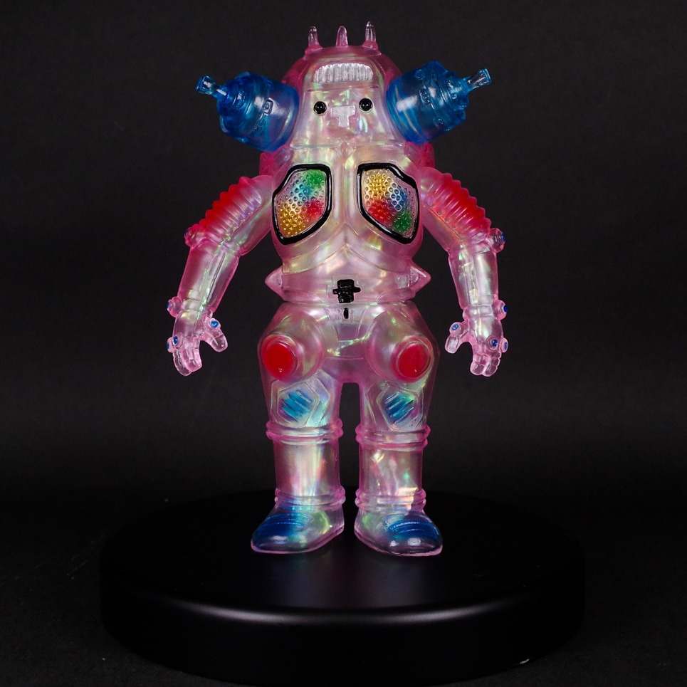 ブルマァク BULLMARK/ソフビ/リトルキングジョー/オーロラピンク｜墓場