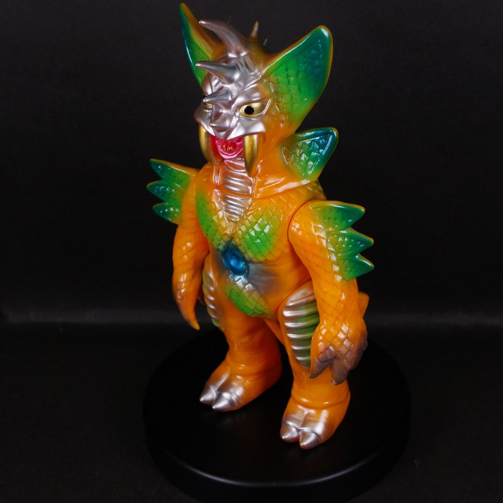 ソフビ/ブルマァク BULLMARK/流星人間ゾーン/ ガンダーギラス/イエロー