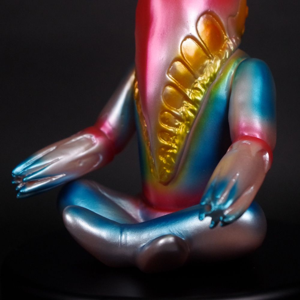 ブルマァク BULLMARK/ソフビ /メトロン星人/メタリック｜墓場の画廊