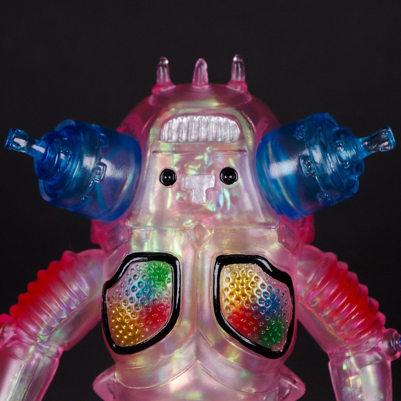 ブルマァク BULLMARK/ソフビ/リトルキングジョー/オーロラピンク｜墓場