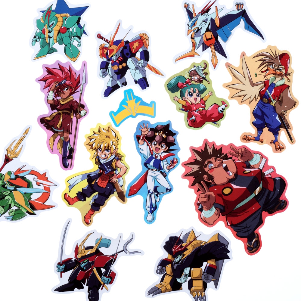 30年前 マイナーシール 魔神英雄伝ワタル シュワルシスター ダブル