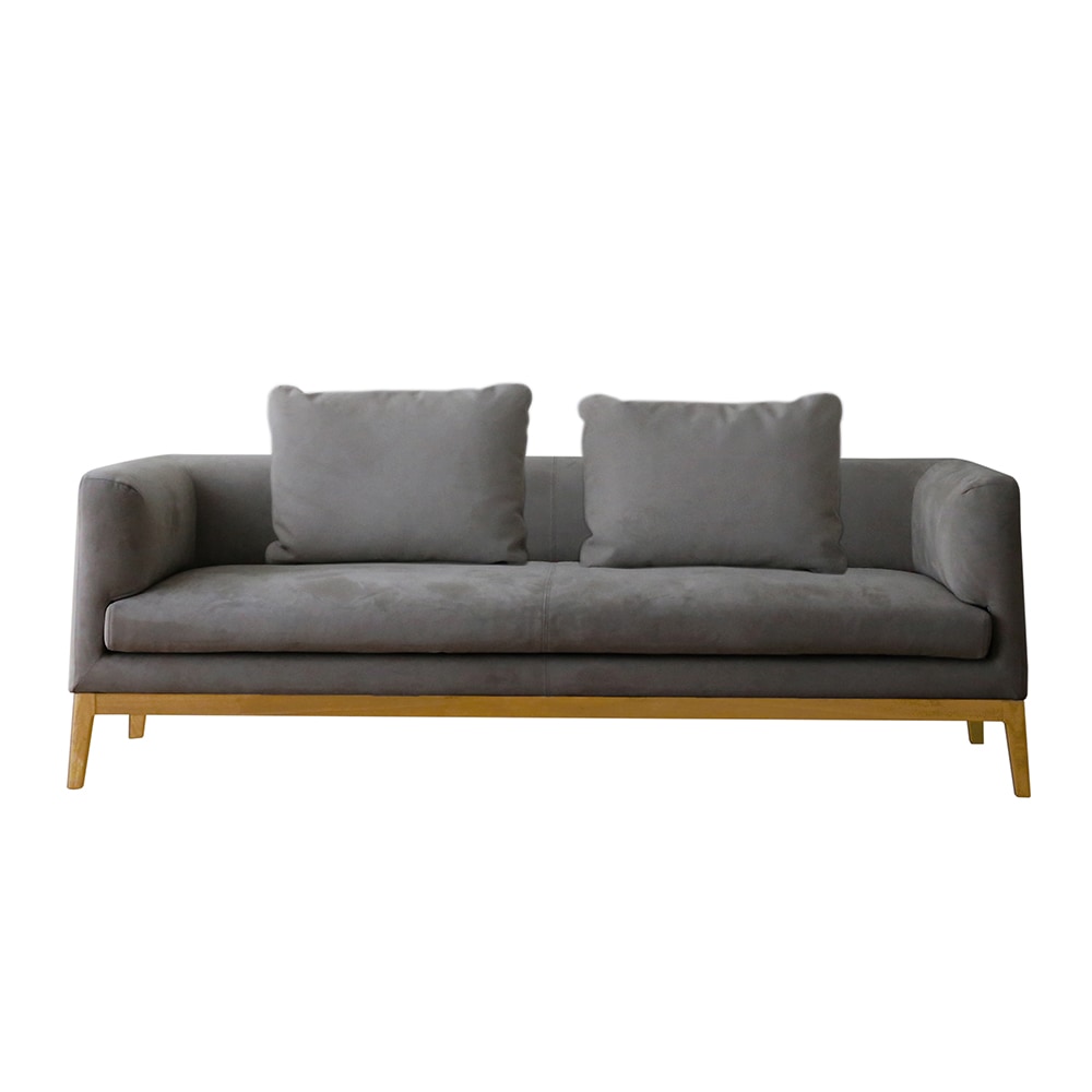 廃番25％OFF】 FRACCE SOFA 3人掛け グレー オーク脚