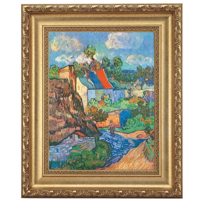 ゴッホ 「クロー平野の収穫風景」 10号 立体複製名画 【5％ポイント