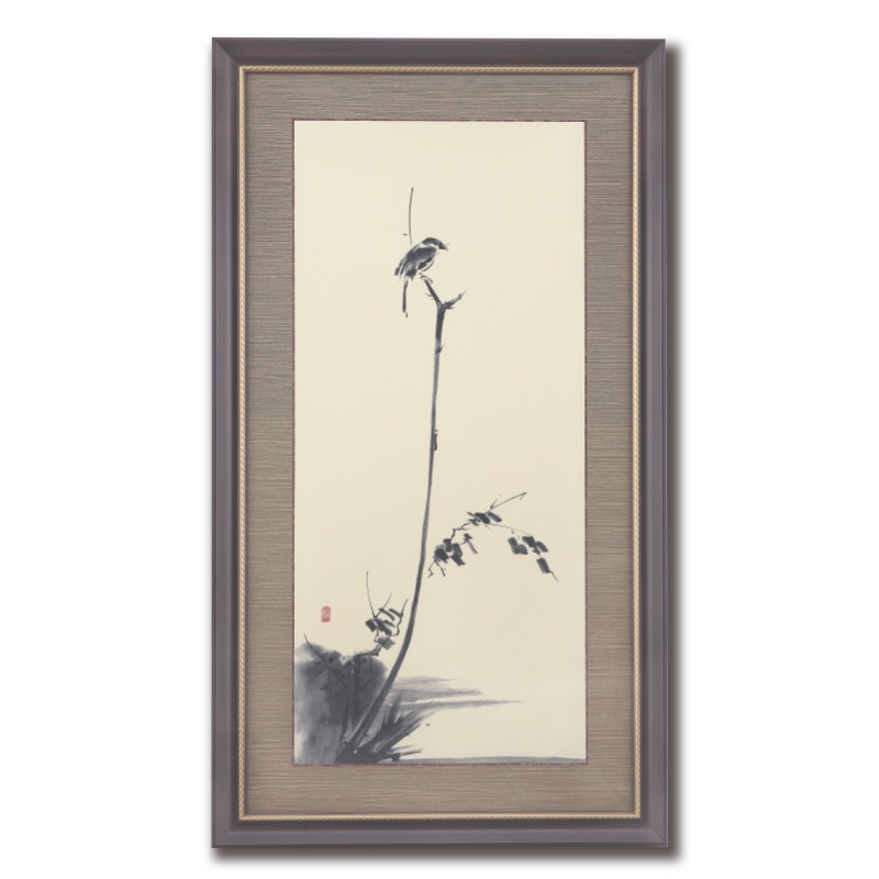 宮本武蔵 『枯木鳴鵙図』複製 額【ポイント5％還元中】 : アートの友