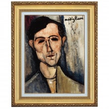 モディリアーニ 「赤毛の女」 4号 立体複製名画 【5％ポイント還元中