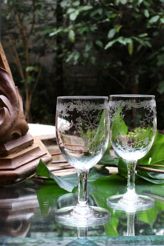 バカラ ルイ15世様式 ワイングラス 133mm 5944 | オールドバカラ