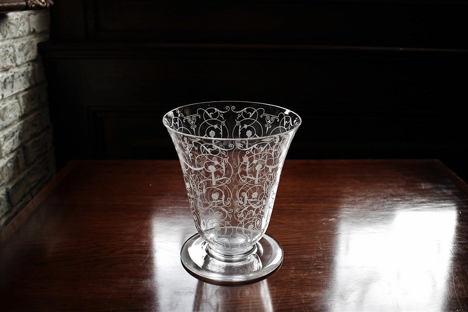 オールドバカラBACCARAT☆花器フラワースタンド☆極美品☆極希少