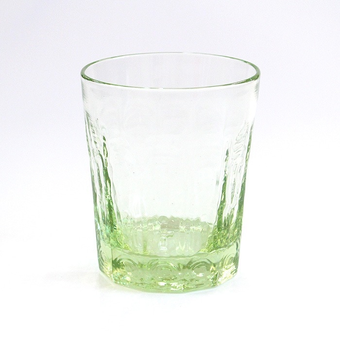 吹きガラス 水口智貴 いぐさガラス ロックグラス 大 口径8.5×高10.5cm