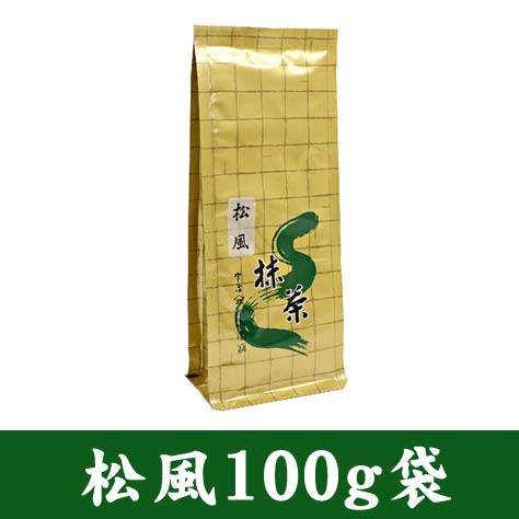宇治 山政小山園 抹茶 松風100g 袋入 2セット 宇治 山政小山園 抹茶