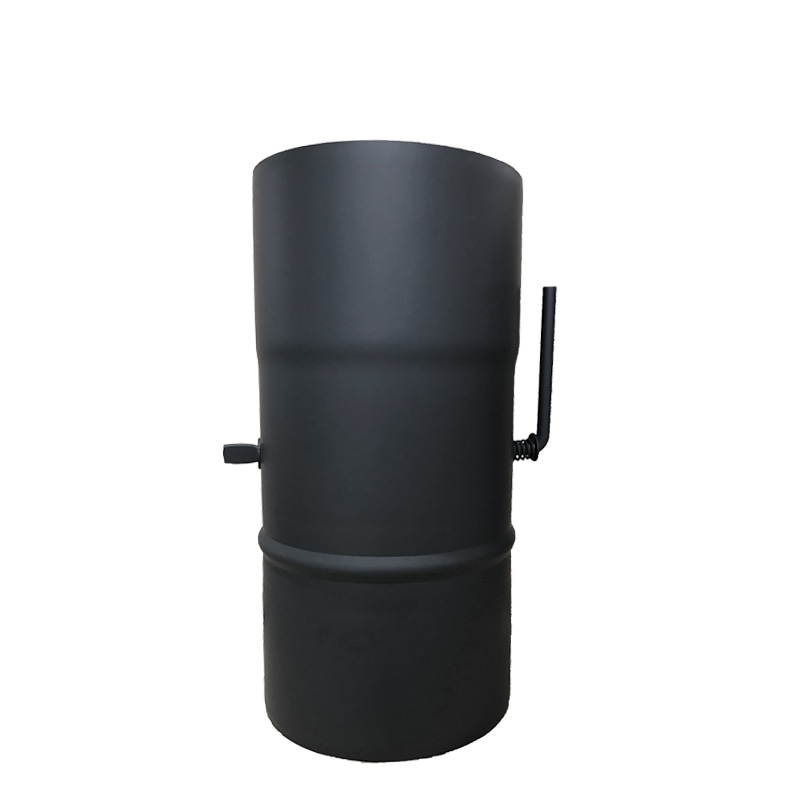 黒耐熱 ステンレス製 ダンパー φ150mm 【溶接煙突】 | 【黒耐熱】溶接