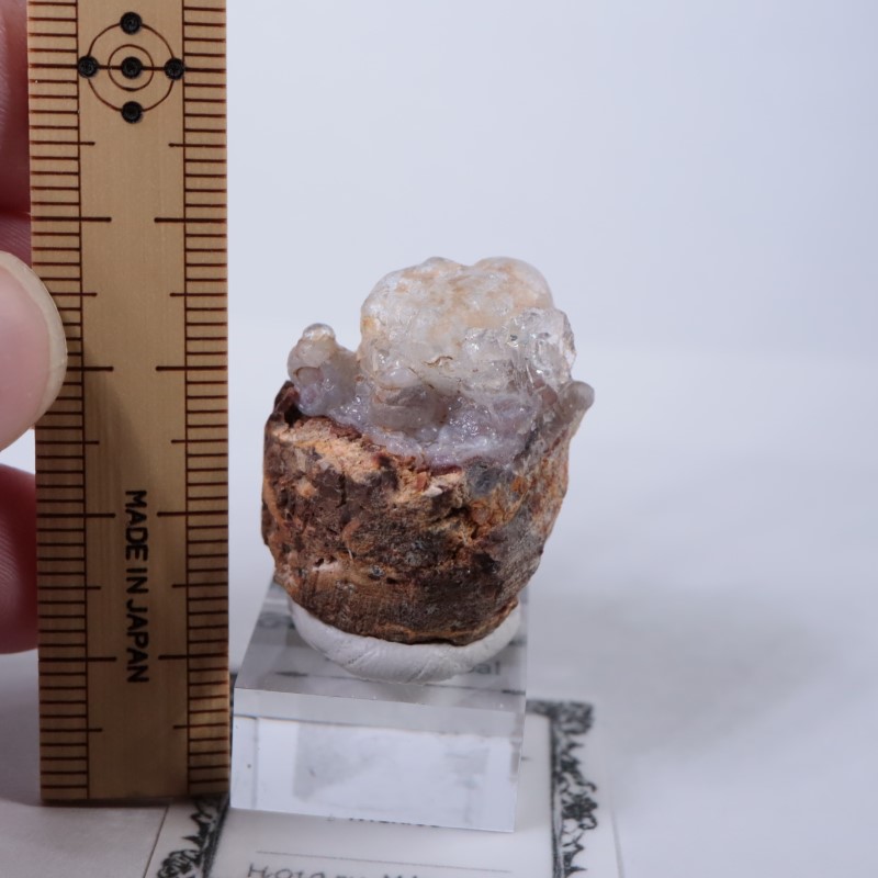 ハイアライトオパール HY1 スモーキークォーツ 鉱物 標本 原石 【公式