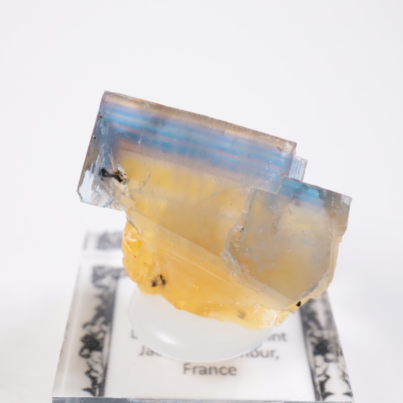 フランス産La Barreフローライト 鉱物標本 フランス産La Barreフロー