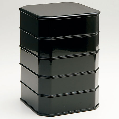 楽天市場】【茶器/茶道具 菓子器】 縁高（縁高重） 輪島塗り 溜塗り