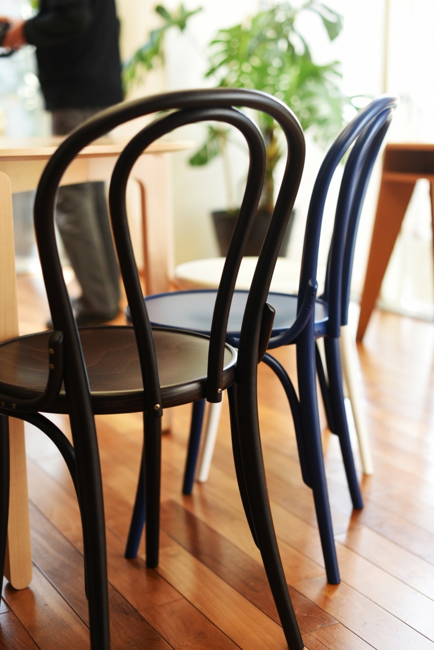 TON トーネット ウィンザーチェア 黒 ブラック 2脚セット① TON トー