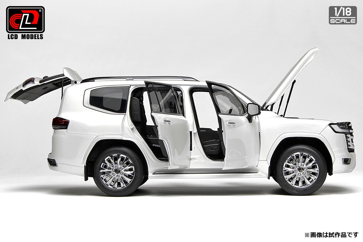 NEW 1/18 ランドクルーザー300 ZX ホワイト【LCD18013ZXWH】 | 自動車