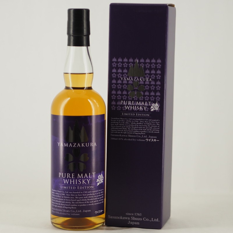 YAMAZAKURA ピュアモルトウイスキー山桜 リミテッドエディション 700ml
