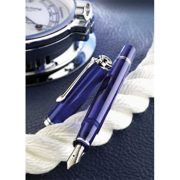 ペリカン 2013年特別生産品 M605 マリーンブルー EF