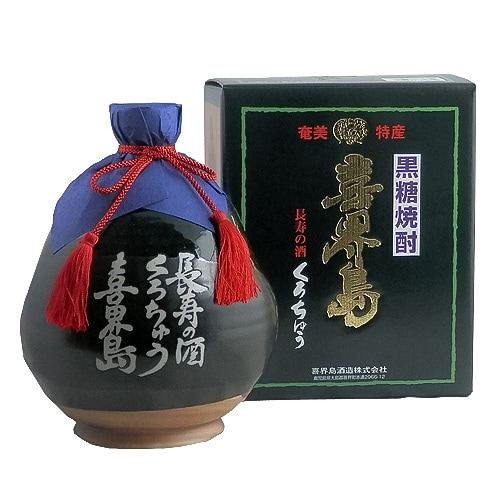 喜界島 37度 陶器 黒つぼ 1000ml | けらじ屋 - 喜界島特産品の通販サイト