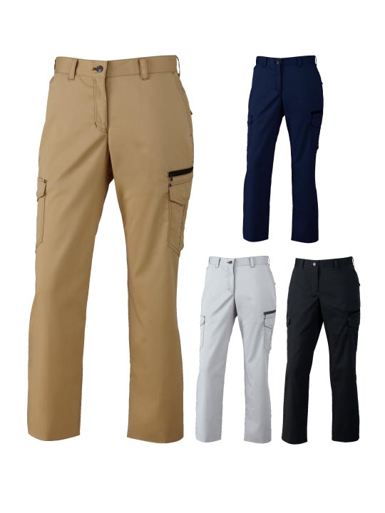 Z-DRAGON】 75016 ストレッチレディースカーゴパンツ(裏付) [春夏]通販