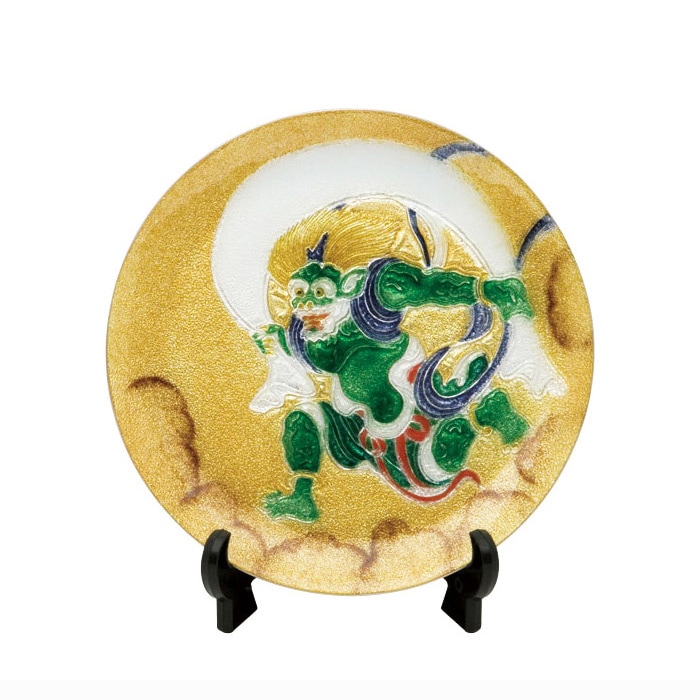 七宝焼き 銀彩 梅飾皿 金地梅 飾皿 七宝焼き 銀彩 梅飾皿 金地梅 飾皿