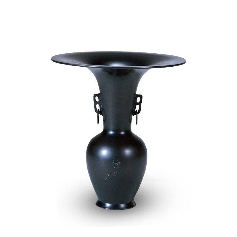 池坊 専好立華瓶 薄端 立花 華道 いけばな 花器 ※品 池坊 いけばな