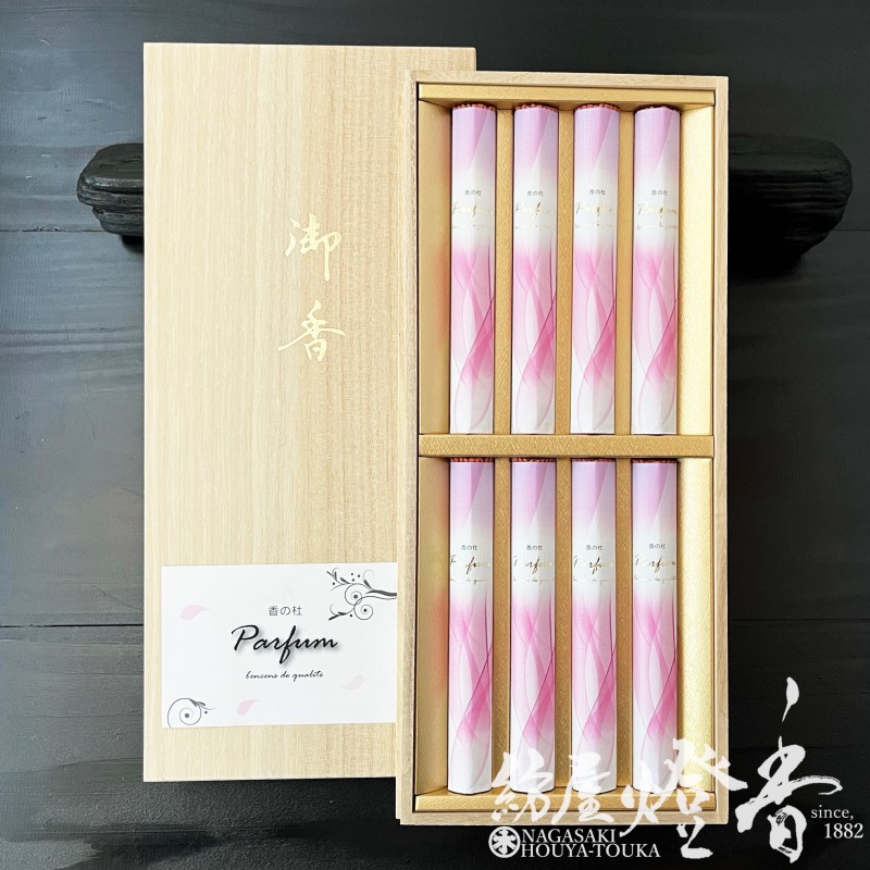 ご贈答/進物『洋風花調香水香【香の杜(かおりのもり)・パルファン