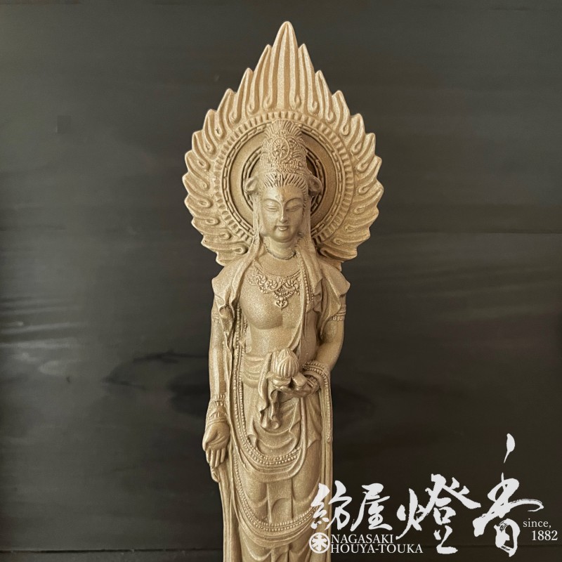 副葬品『パラフィンワックス製【ゆめさき観音像(ゆめさきかんのんぞう