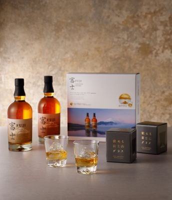 グラス付き】 キリン ジャパニーズウイスキー 富士 700ml 2本セット