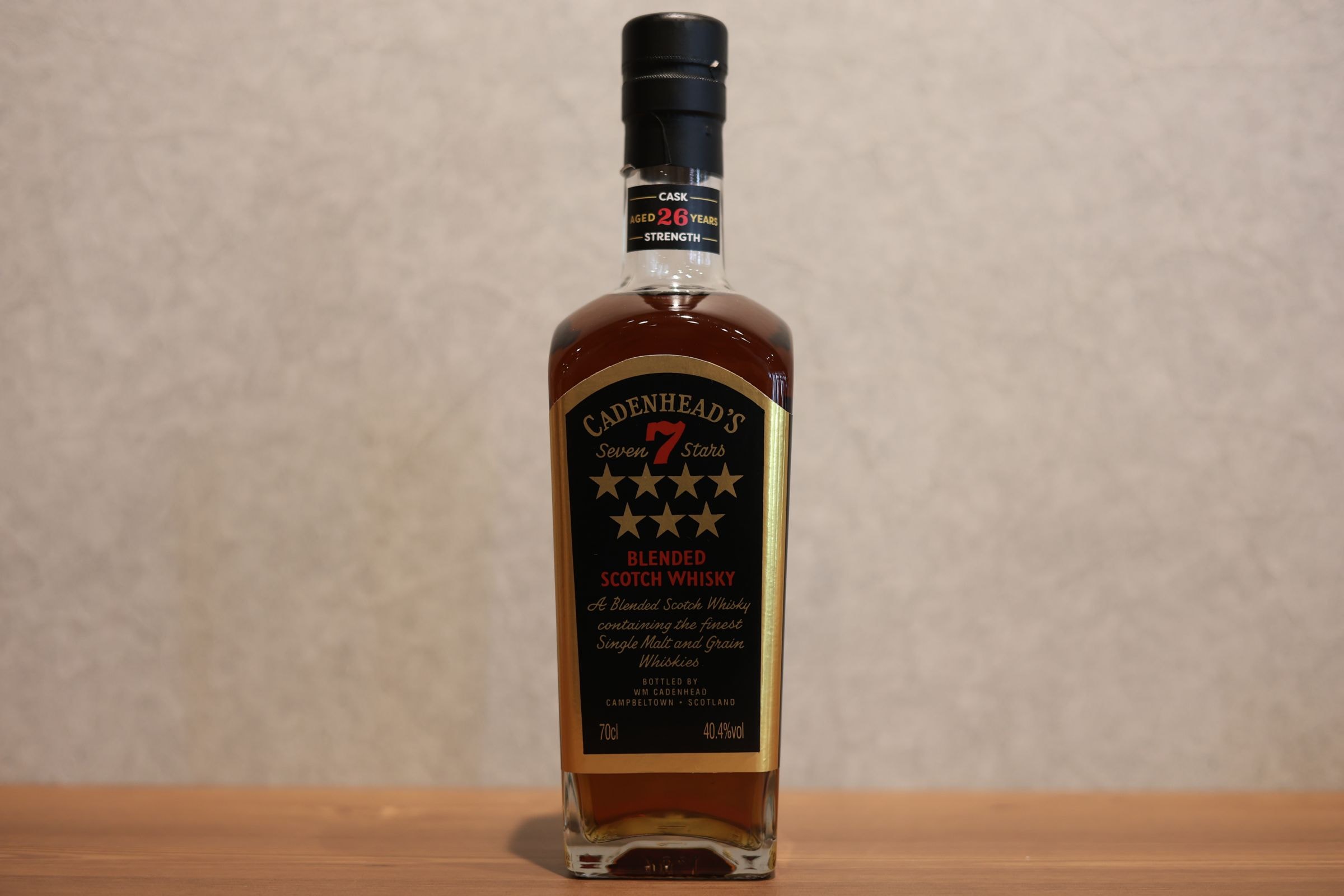 ケイデンヘッド 7スターズ 26年 ブレンデッドスコッチウイスキー 正規