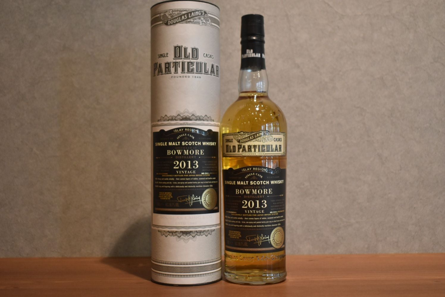 ボウモア 2013年 オールドパティキュラー for JIS ダグラスレイン 正規