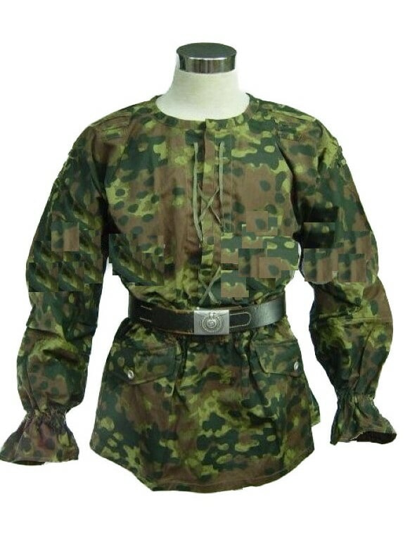 サト ww2 ドイツ軍 迷彩スモック 迷彩服 WWⅡドイツ軍／武装親衛隊迷彩
