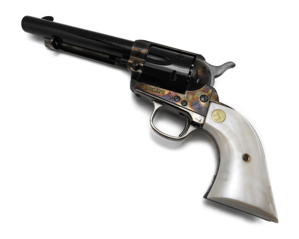 HWS コルトSAA ギャンブラー ケースハードン風 SPGプラスチック製 HWS