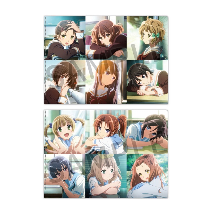 響け！ユーフォニアム 第8回定期演奏会 特典 楽譜クリアファイル 2枚