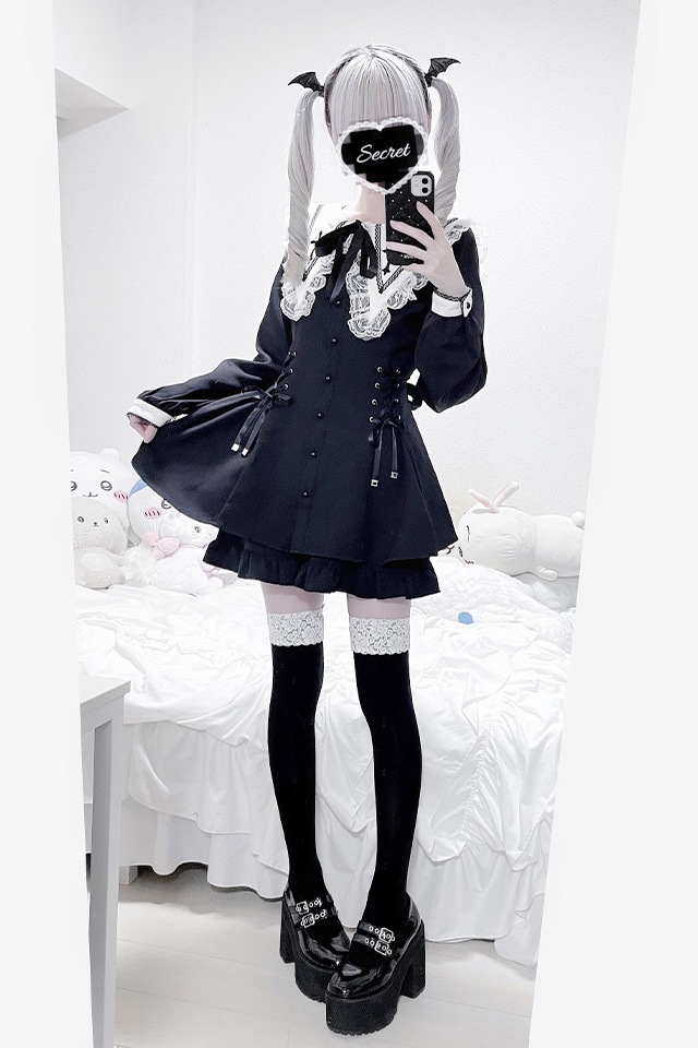 MA*RS】【二点セット】スピンドル付きクロス刺繍セットアップ