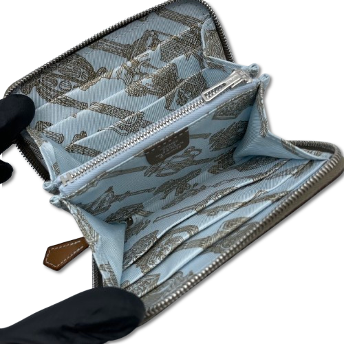 エルメス シルクインコンパクト Merveilleuses Lanternes エトゥープ