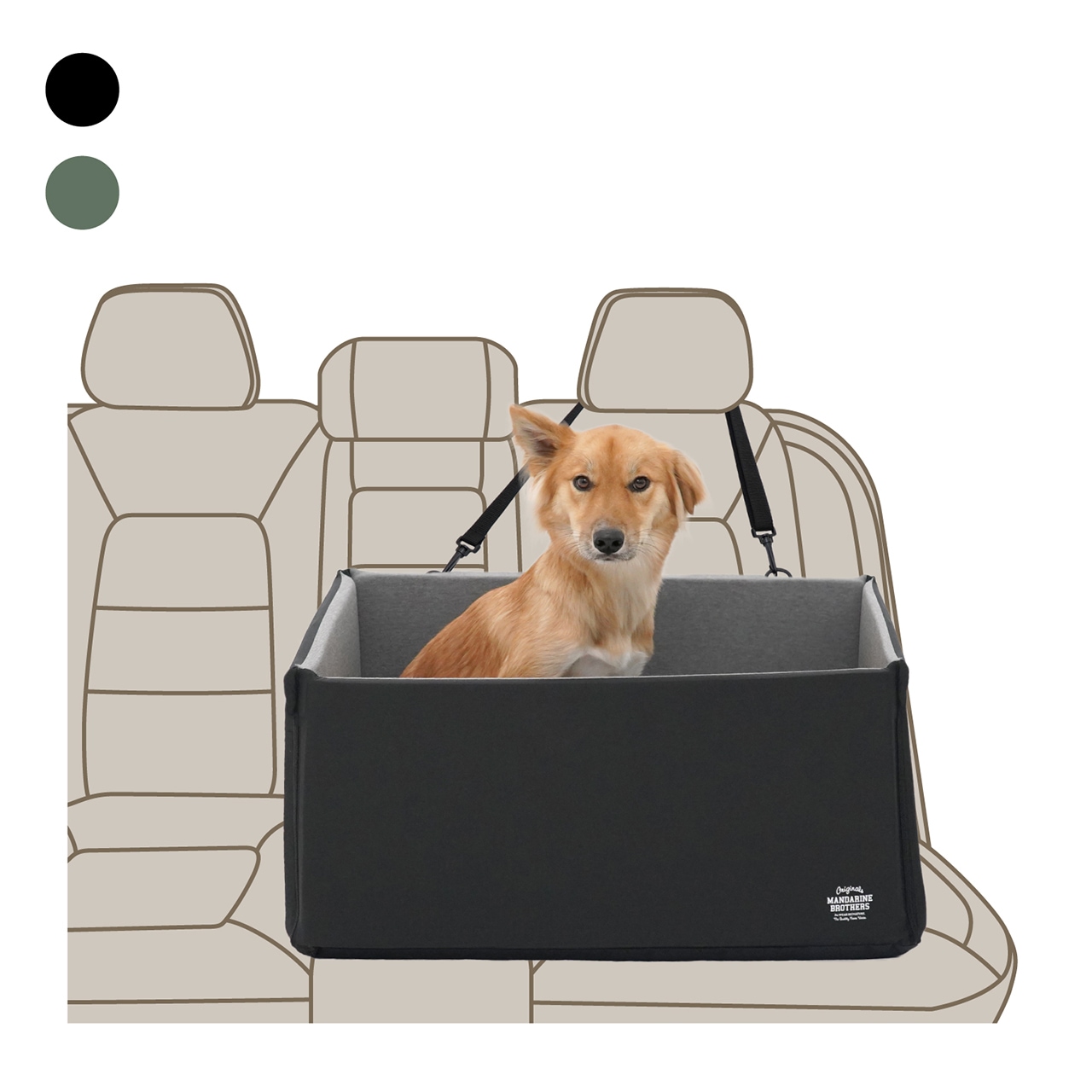 DRIVING CUSHION -WIDE- | DRIVE | 犬服 MANDARINE BROTHERS