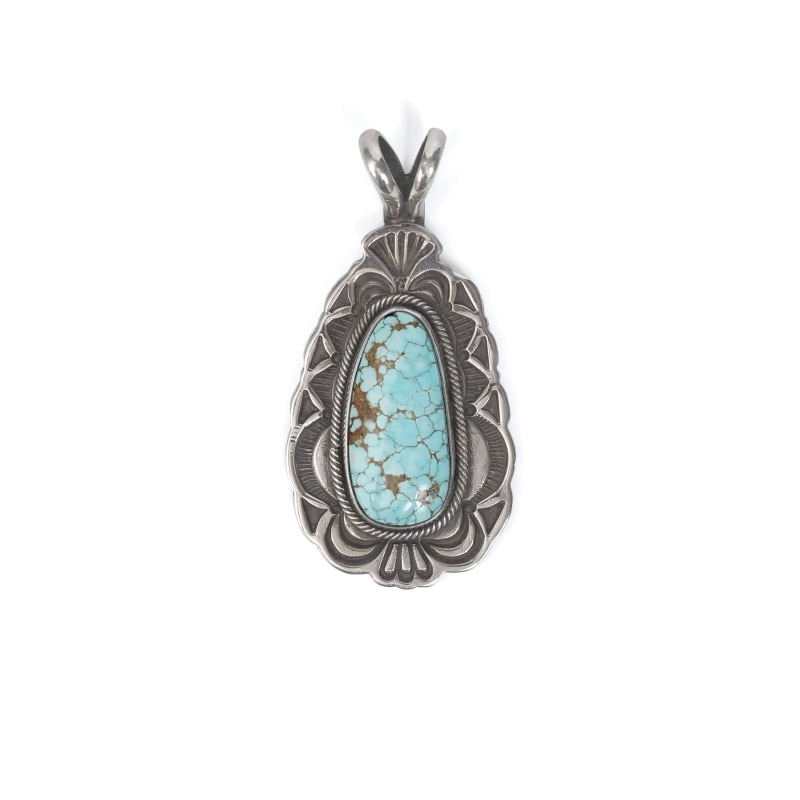 Navajo Gary reeves ナンバーエイトターコイズリング 1A4488/ナバホ族