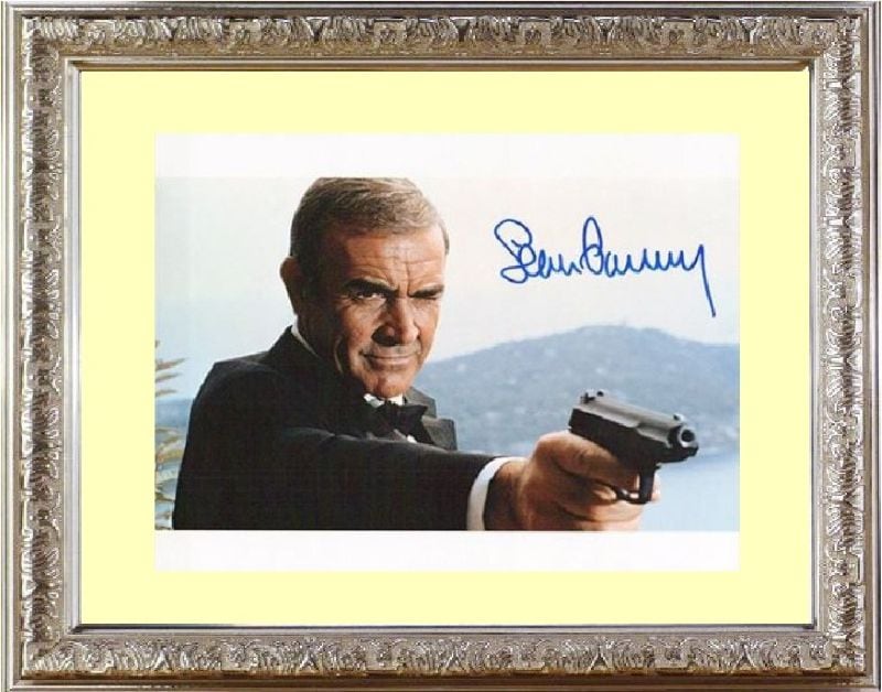 Sean Connery ショーン コネリー 直筆サイン PHOTO | 007 | | 直筆