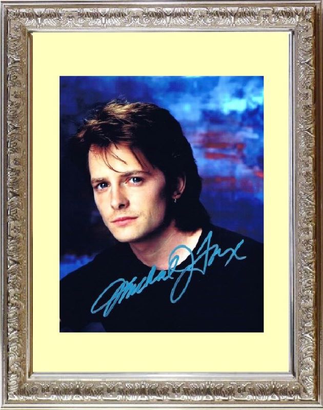 Michael J. Fox マイケル J フォックス 直筆サイン PHOTO | BACK TO