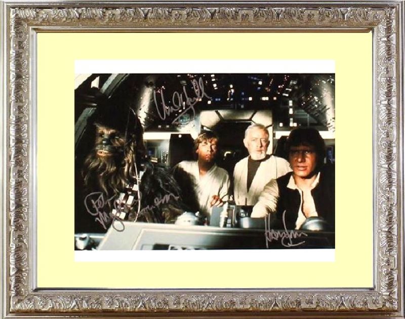 STAR WARS | 直筆サイン入 写真 | メガ オートグラフ コレクターズ