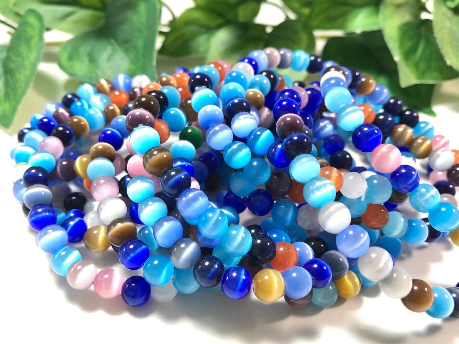 キラキラ！！ マルチカラーマイカ ブレスレット キラキラ！！マルチ