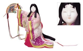 木目込人形 御匣 みくしげ 平安装束 ≪吉徳大光×宮内庁御用達 漆器