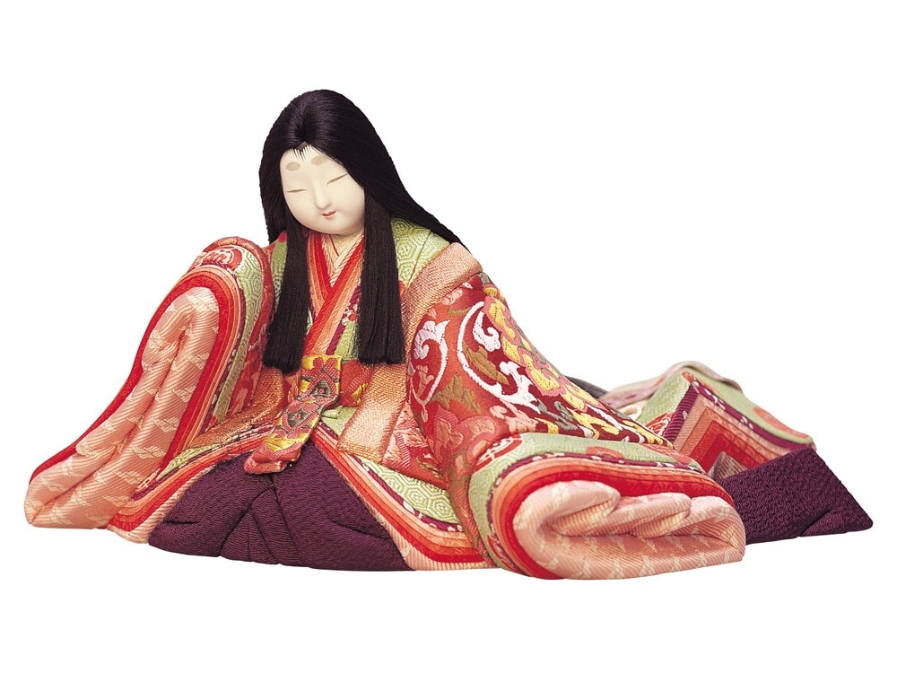 天平美人 木目込人形