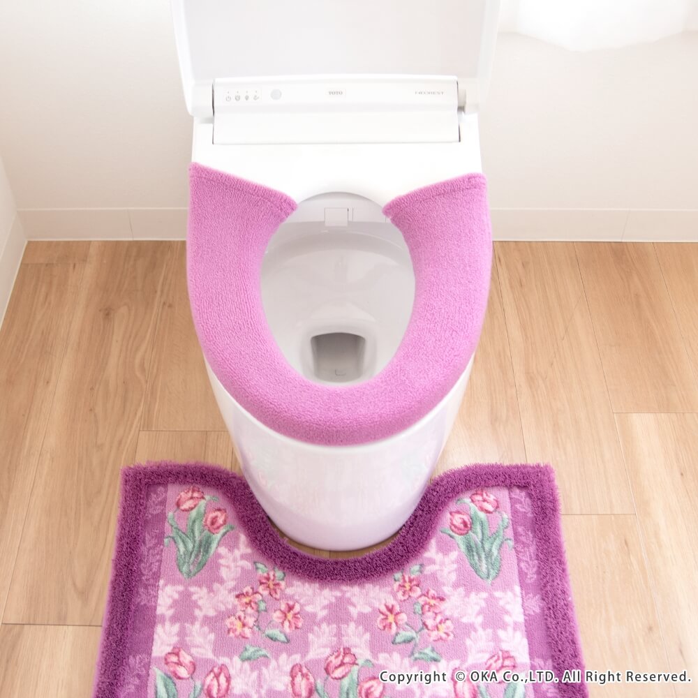 ロイヤルコレクション アーツ トイレ5点セット（ トイレマット+トイレ