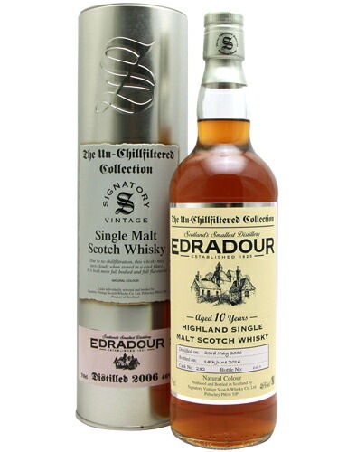 エドラダワー 10年 46% 2013 アンチルフィルタード（シグナトリー） Un