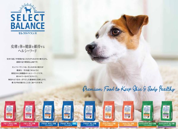 セレクトバランス スリム ラム 小粒 成犬の体重管理用 | セレクト